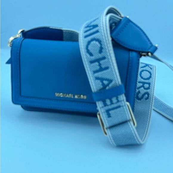 Michael Kors Jet Set Small Nylon Gabardine Smartphone Crossbody Bag - Picture 13 of 13